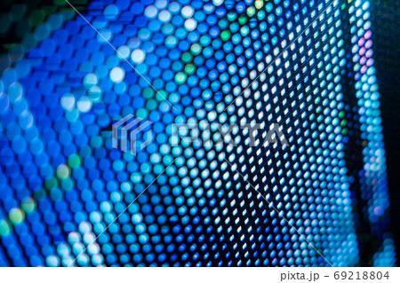 CloseUp LED blurred screen. LED soft focus background. abstract CloseUp LED blurred screen. LED soft focus background. abstract 69218804