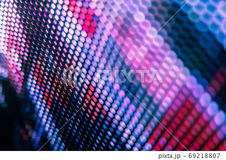 CloseUp LED blurred screen. LED soft focus background. abstract CloseUp LED blurred screen. LED soft focus background. abstract 69218807
