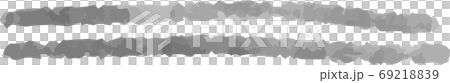 Watercolor hand painted texture horizontal line straight line material 69218839