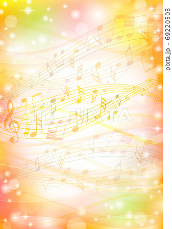 音楽の流れる秋の背景フレーム紅葉なし2 音楽の流れる秋の背景フレーム紅葉なし2 69220303