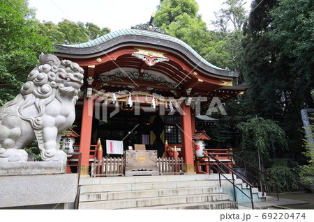 東京都中野区の中野氷川神社の風景 東京都中野区の中野氷川神社の風景 69220474