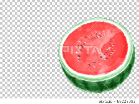 西瓜_手繪_無文字 69222382