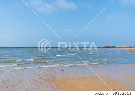 海岸 夏 砂浜 69222611