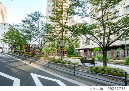 東京都品川区立の御成橋公園 69222781