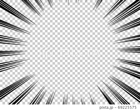アメコミ漫画風集中線効果線のイラスト素材 アメコミ漫画風集中線効果線のイラスト素材