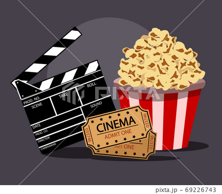 Vector illustration for the film industry 69226743