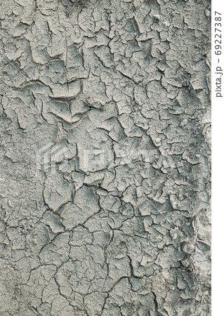 Background Dry Cracked Soil Dirt Or Earth During Drought. Dry Cracked Earth Depicting Severe Drought Conditions 69227387