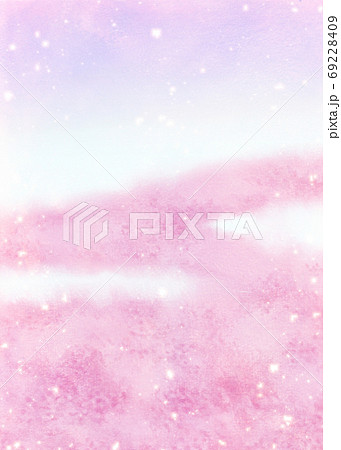 パステルカラーのアナログ風背景素材 69228409