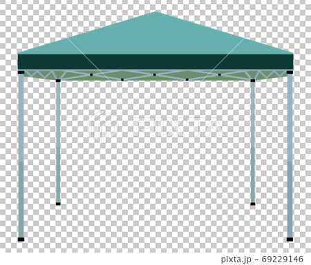 Green tent illustration Green tent illustration 69229146