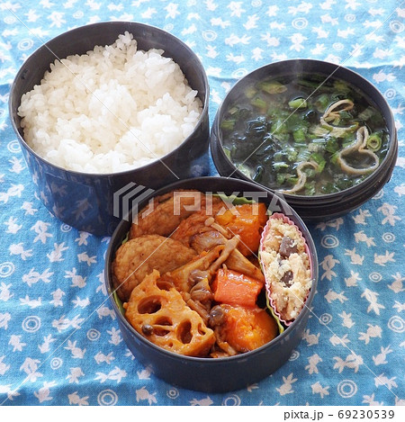 卯の花でちょっとヘルシーな手作り弁当 卯の花でちょっとヘルシーな手作り弁当 69230539