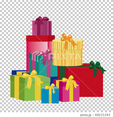 Present box colorful illustration Present box colorful illustration 69231343