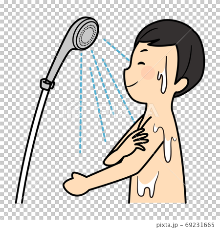Men showering 69231665