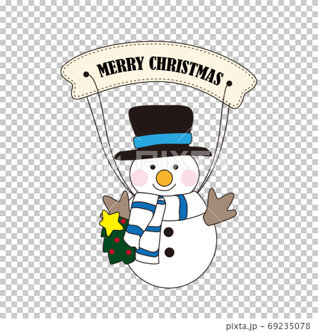 Snowman christmas illustration Snowman christmas illustration 69235078