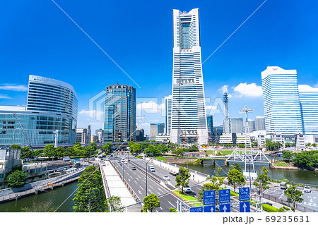 《神奈川県》横浜みなとみらい・都市風景 69235631