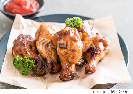 barbecue chicken wings barbecue chicken wings 69236360