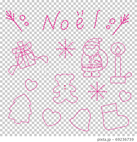 Christmas embroidery motif Christmas embroidery motif 69236739