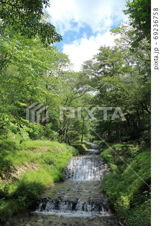 牛伏川のフランス式階段工 牛伏川のフランス式階段工 69236758