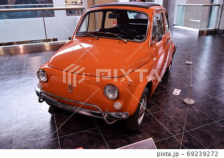 昭和の外車 Fiat 500 の写真素材