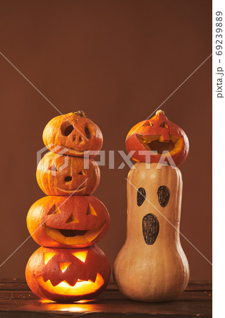 Pumpkins And Gourds Halloween Composition Pumpkins And Gourds Halloween Composition 69239889