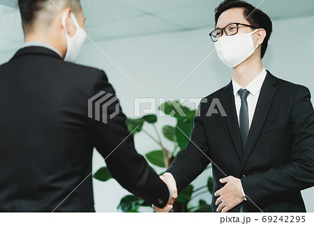 People working in new normal, after pandemic 69242295