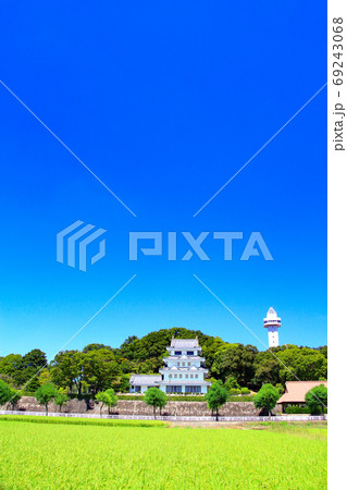 尾張旭市、田園地帯の風景 69243068