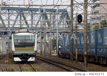 ［JT］東海道線E233系（藤沢駅始発／宇都宮線直通） 69243272