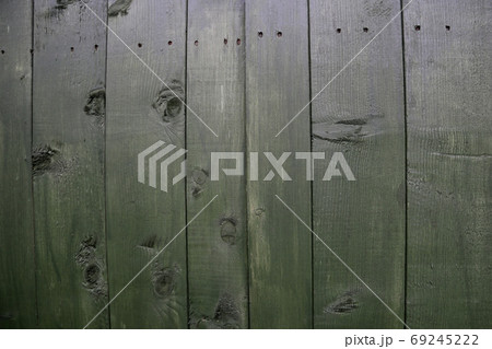 Old Wooden Garden Shed Door Close Up Old Wooden Garden Shed Door Close Up 69245222