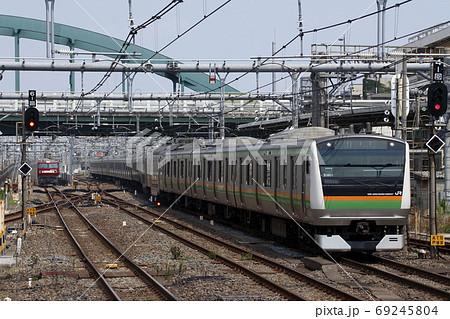 ［JU］上野東京ラインE233系（東海道線直通） 69245804