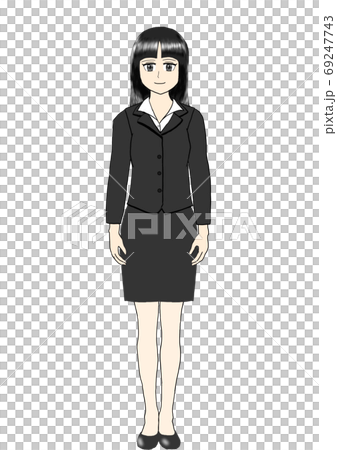 西裝的年輕女子 69247743