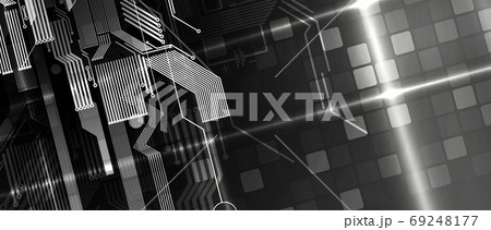 Quantum processing. Deep learning artificial intelligence. Futur Quantum processing. Deep learning artificial intelligence. Futur 69248177