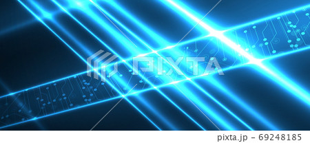 Quantum processing. Deep learning artificial intelligence. Futur Quantum processing. Deep learning artificial intelligence. Futur 69248185