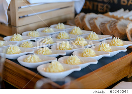 More bowl of fresh butter curls 69249042