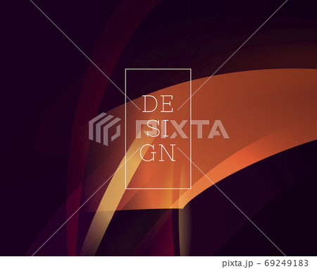 Vector abstract banner card with red gold geometric shapes, dynamic cover composition with design copy in frame Vector abstract banner card with red gold geometric shapes, dynamic cover composition with design copy in frame 69249183