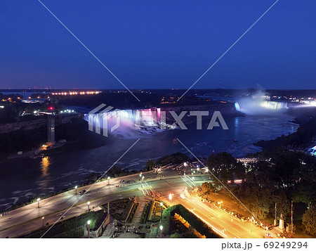 ナイアガラフォールズ ナイアガラの滝 Sheraton On The Falls 客室より撮影 ナイアガラフォールズ ナイアガラの滝 Sheraton On The Falls 客室より撮影 69249294