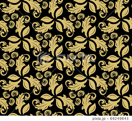 Floral Fine Seamless Pattern 69249643