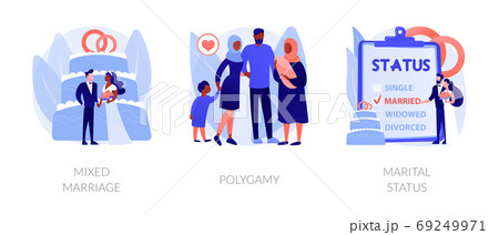 Legal status abstract concept vector illustrations. 69249971