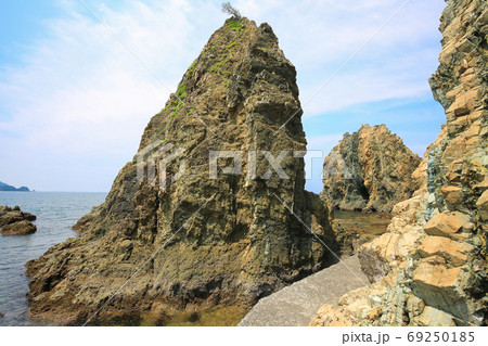 愛媛県西予市 須崎海岸の風景 愛媛県西予市 須崎海岸の風景 69250185