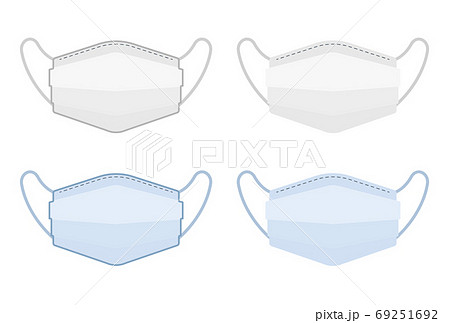 Surgical Mask 医療用マスクのイラスト素材