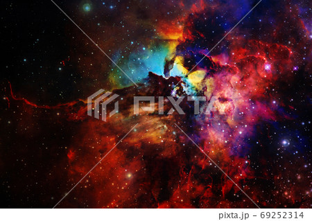 Outer space art. Starfield. Elements of this image furnished by NASA. Outer space art. Starfield. Elements of this image furnished by NASA. 69252314