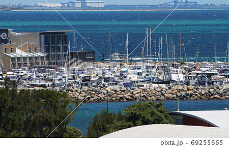 フリーマントル港の港湾風景 フリーマントル港の港湾風景 69255665