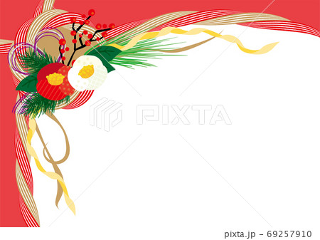 年賀状背景イラスト素材のイラスト素材