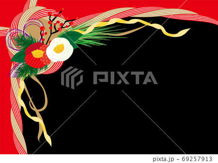 年賀状背景イラスト素材のイラスト素材