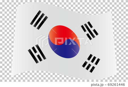 New World Flag 2:3Ver gradation waveform Korea 69261446