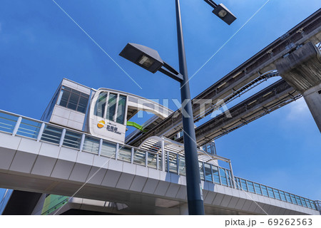 多摩モノレール「立飛」駅前の風景 多摩モノレール「立飛」駅前の風景 69262563