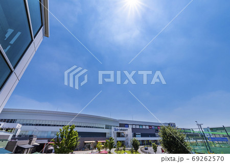 多摩モノレール「立飛」駅前の風景 多摩モノレール「立飛」駅前の風景 69262570