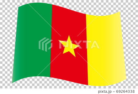 New World Flag 2:3Ver gradation waveform Cameroon New World Flag 2:3Ver gradation waveform Cameroon 69264338