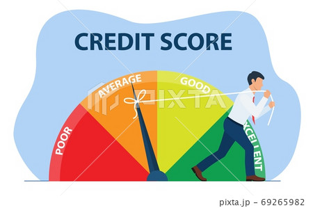 Credit score concept 69265982