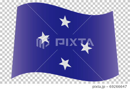 New World Flag 2：3Ver灰度波形密克羅尼西亞 69266647