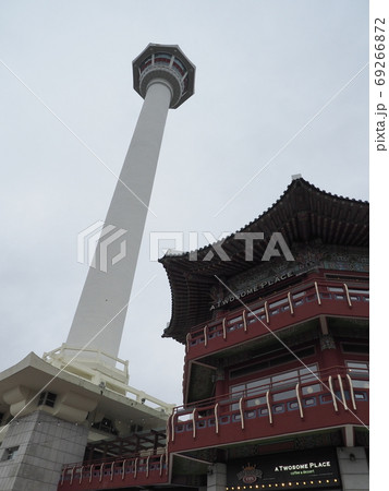 韓国 釜山タワー 韓国 釜山タワー 69266872