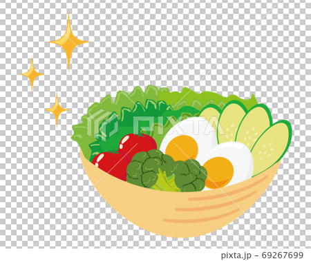 沙拉矢量插畫 69267699